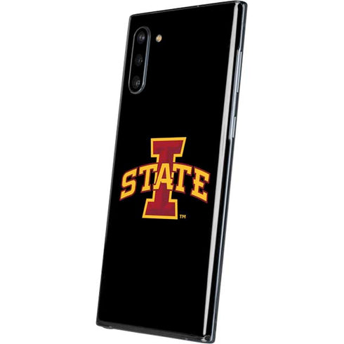 Iowa State University Primary Logo Black Galaxy Note 10 Skin